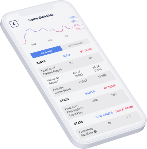 Detailed game statistics